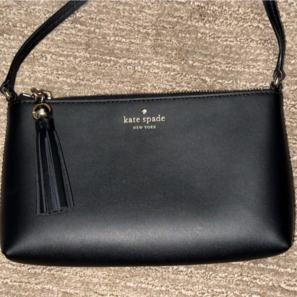 Kate Spade Black Leather